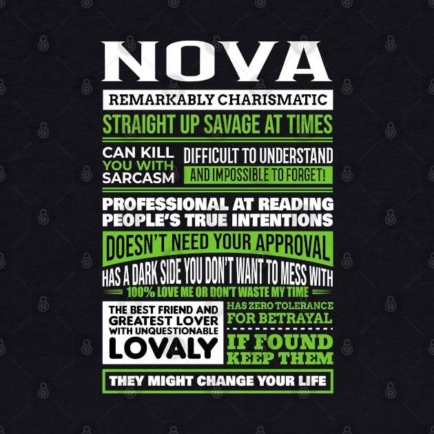 Nova by Ban Guns Not Books- Typography fullcolor